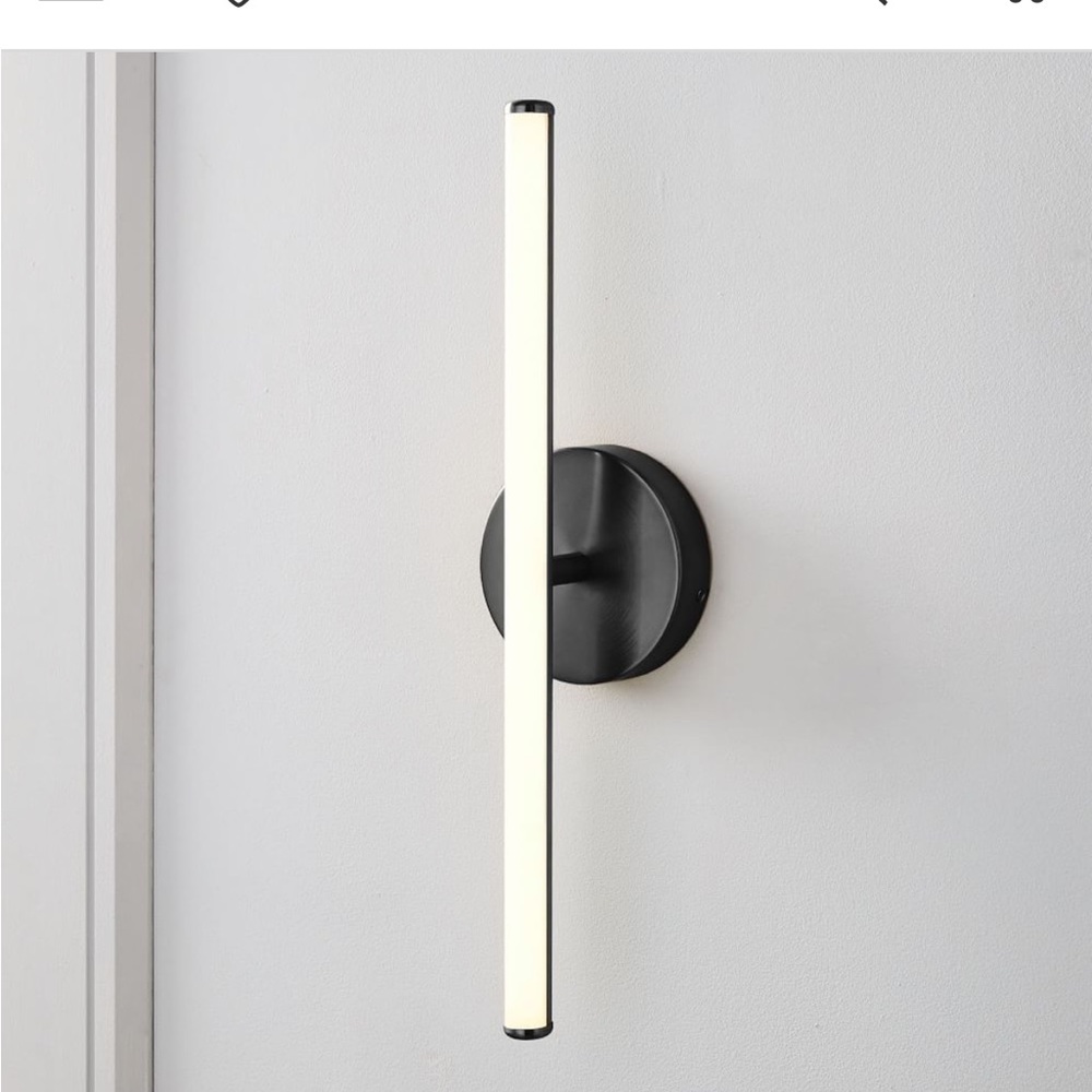 West Elm hardwired LED  light x 2
